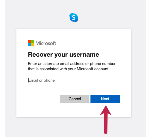 enter a valid email address phone number or skype name перевод