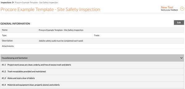 Procore's-Site-Safety-Audit-Inspection-template