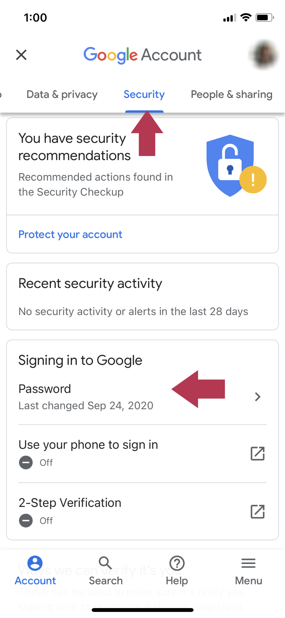 How To Change Your Gmail Password | Software Advice